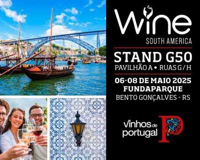 Vinhos de Portugal marcam presença na Wine South America pela primeira vez